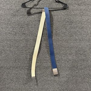 Under Armour Mens Navy/Beige Canvas Belt One Size Fits Most